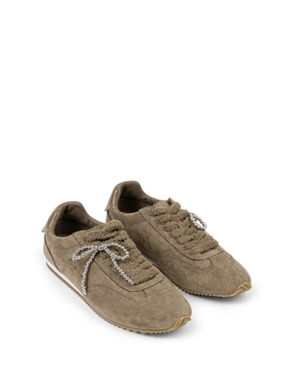 TWİST  KONTRAST FİYONK AKSESUARLI SNEAKER