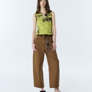 TWİST CHARM LI BARREL FİT JEAN PANTOLON