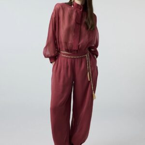 İPEKYOL YAKA BALON BLUZ